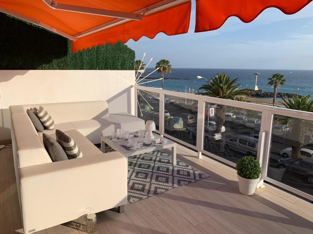 Beachfront Los Cristianos Apartment Arona  Exterior photo
